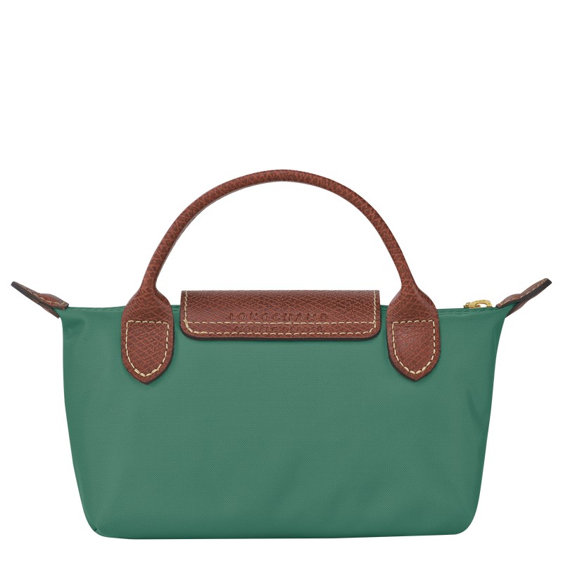 Longchamp Le Pliage Original Pouch With Handle Sage | WQZS24193