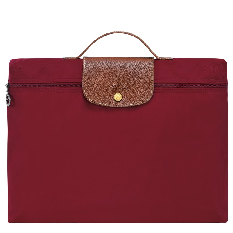 Longchamp Le Pliage Original S Briefcase Rood | JFXV10846