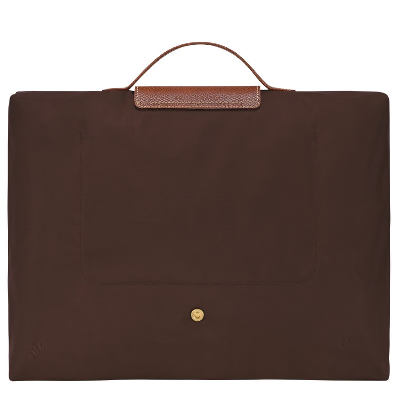 Longchamp Le Pliage Original S Briefcase Ebony | LEDS25486