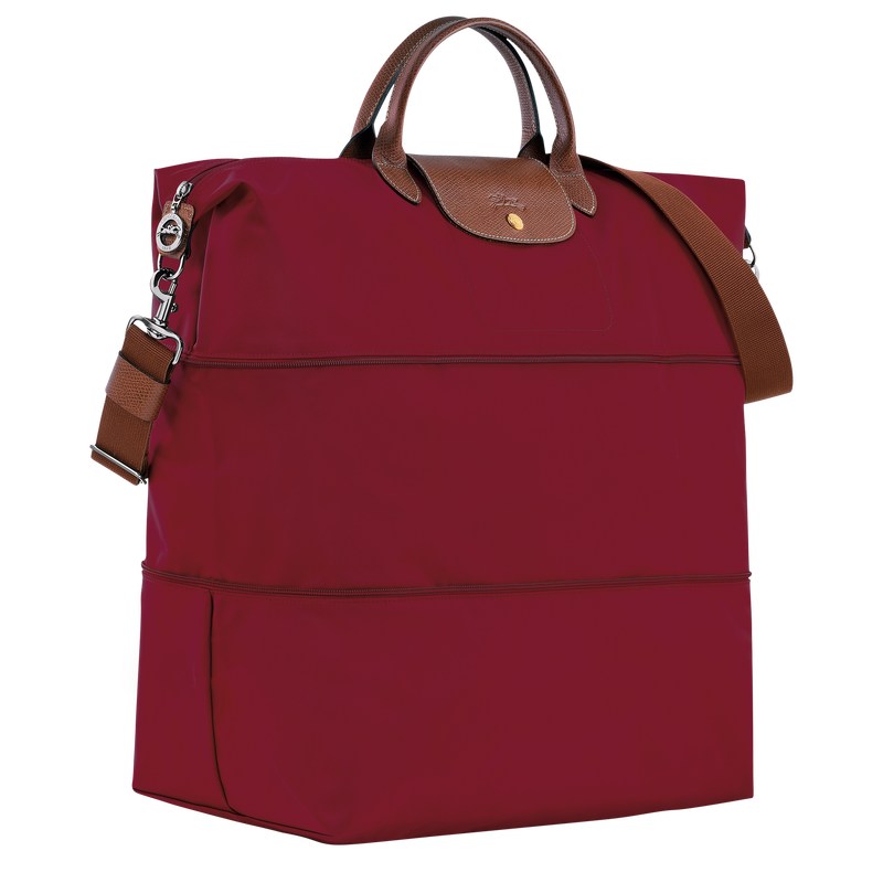 Longchamp Le Pliage Original Travel Bag Expandable Rood | AQHM42397