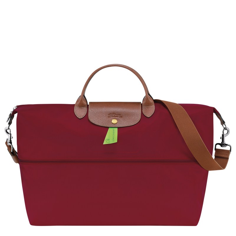 Longchamp Le Pliage Original Travel Bag Expandable Rood | AQHM42397