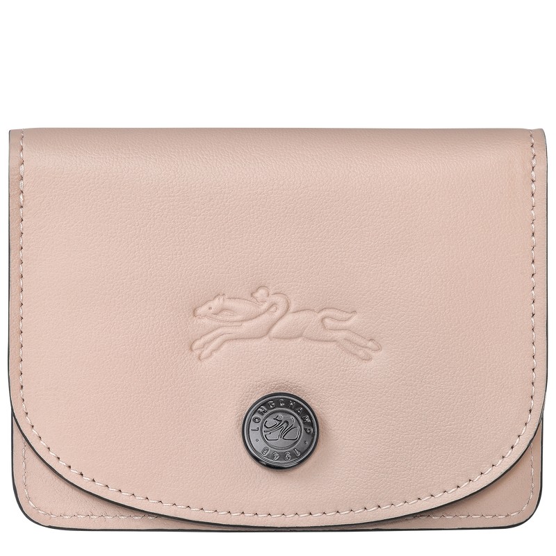 Longchamp Le Pliage Xtra Card Holder Nude | JMNV81739