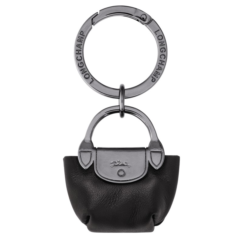 Longchamp Le Pliage Xtra Key Ring Zwart | WVBP87109