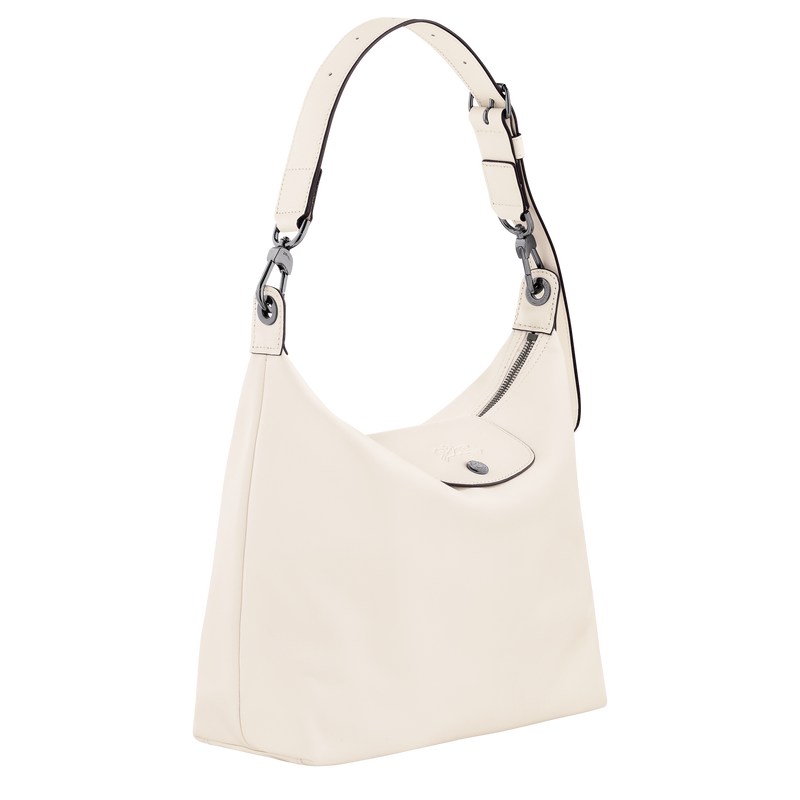 Longchamp Le Pliage Xtra M Hobo Bag Ecru | ORSM32041