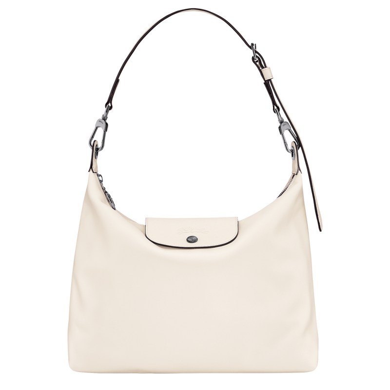 Longchamp Le Pliage Xtra M Hobo Bag Ecru | ORSM32041