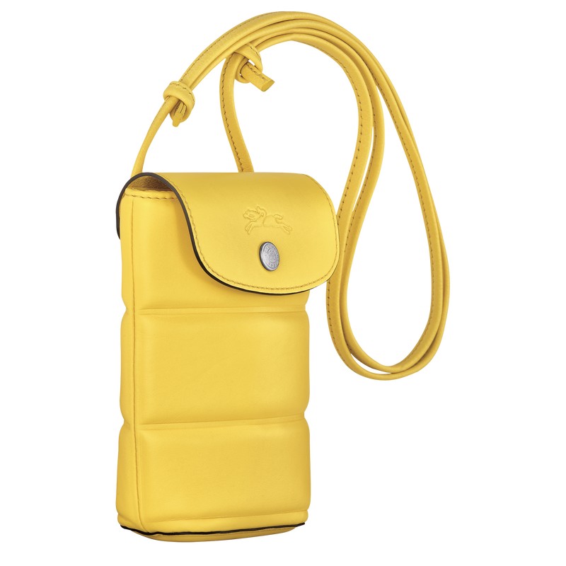 Longchamp Le Pliage Xtra Phone Case Geel | THAQ42509