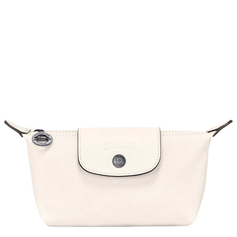 Longchamp Le Pliage Xtra Pouch Ecru | LIWY94867