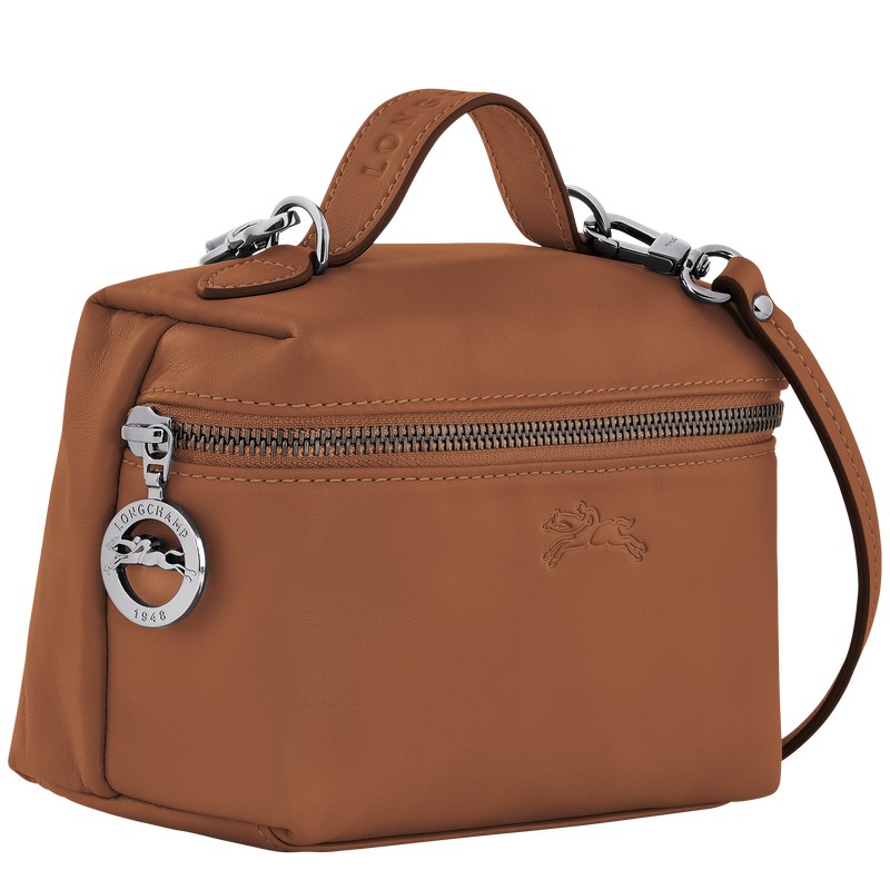 Longchamp Le Pliage Xtra Xs Vanity Cognac | QZSN71298