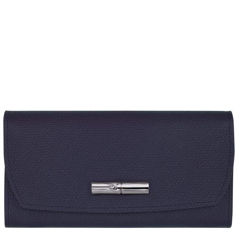 Longchamp Le Roseau Continental Wallet Bilberry | IFHO20981