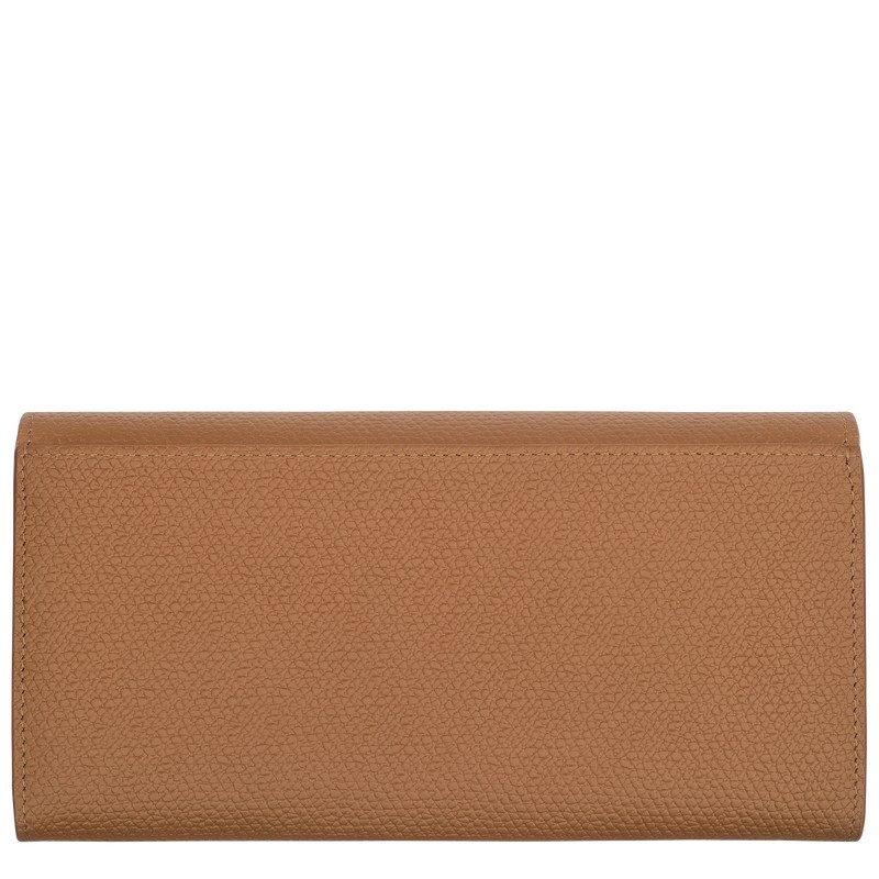 Longchamp Le Roseau Continental Wallet Natural | RGUN10469