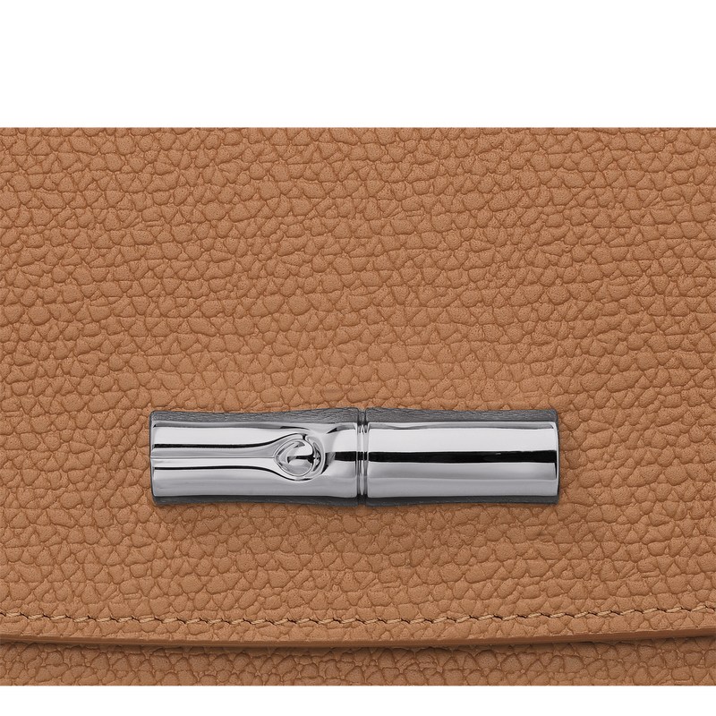 Longchamp Le Roseau Continental Wallet Natural | RGUN10469