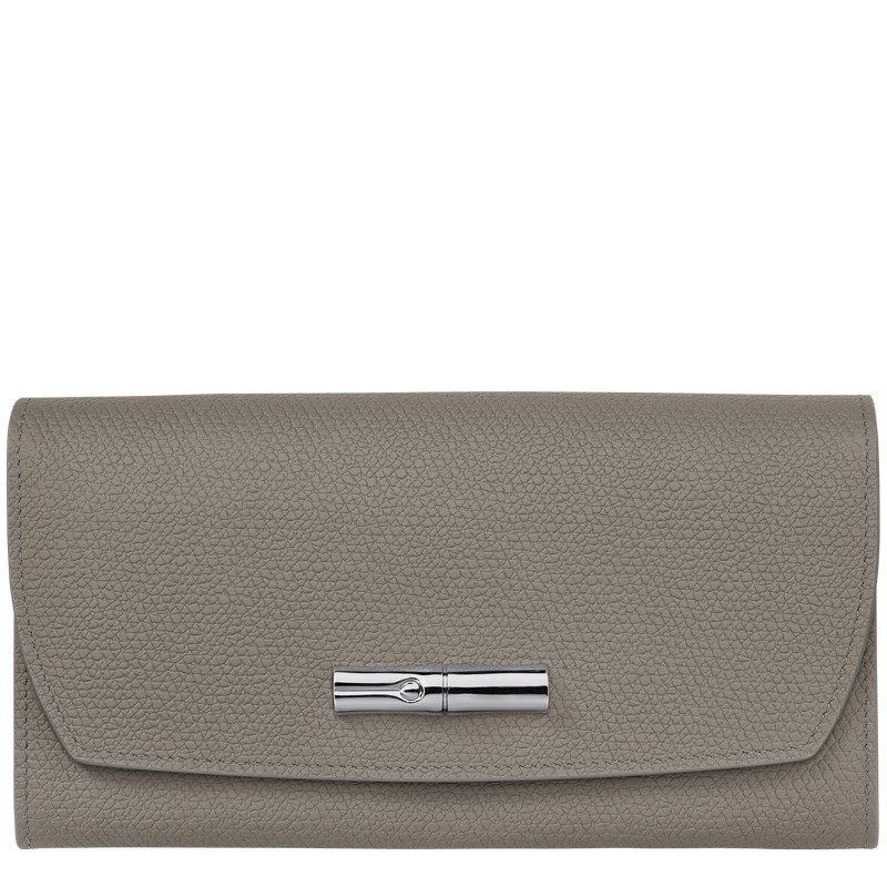 Longchamp Le Roseau Continental Wallet Turtledove | DFIL05768