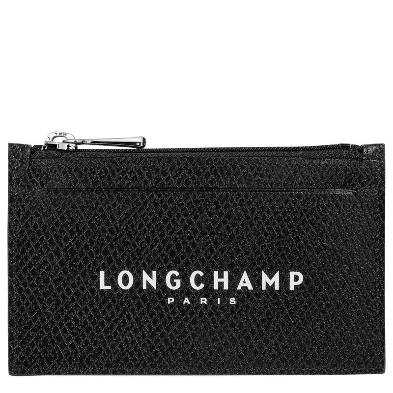 Longchamp Le Roseau Essential Coin Purse Zwart | ZMYE64312