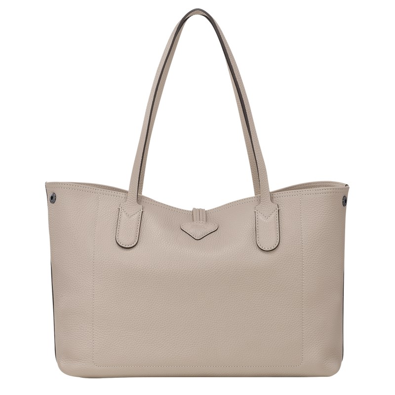 Longchamp Le Roseau Essential L Tote Bag Clay | RZOM73825