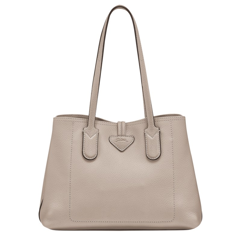 Longchamp Le Roseau Essential M Tote Bag Clay | RQUF93152