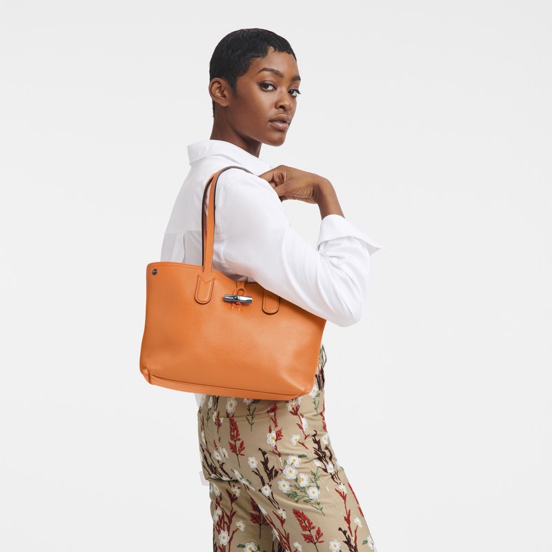 Longchamp Le Roseau Essential M Tote Bag Oranje | NOXV04576