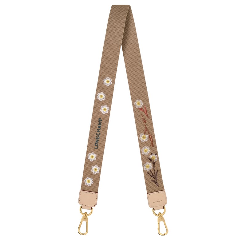 Longchamp Le Roseau Essential Shoulder Strap Hazelnut | NXIS89245