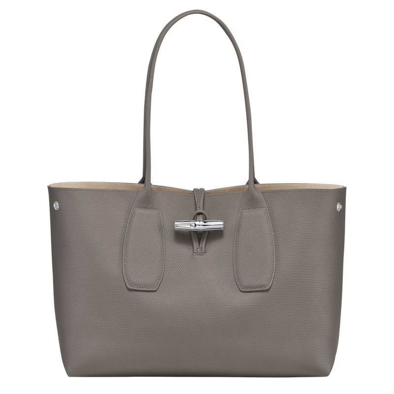 Longchamp Le Roseau L Tote Bag Turtledove | OIZU50628