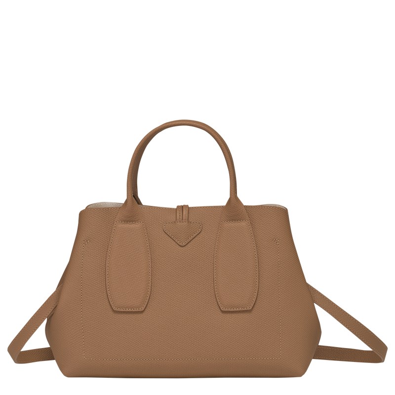 Longchamp Le Roseau M Handbag Natural | LYQN28150