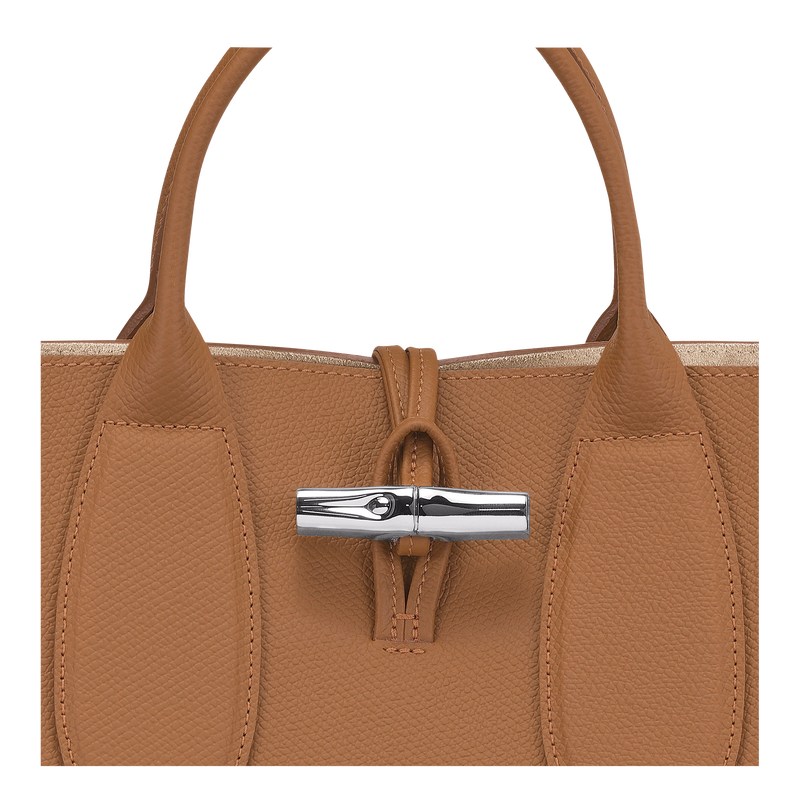 Longchamp Le Roseau M Handbag Natural | LYQN28150