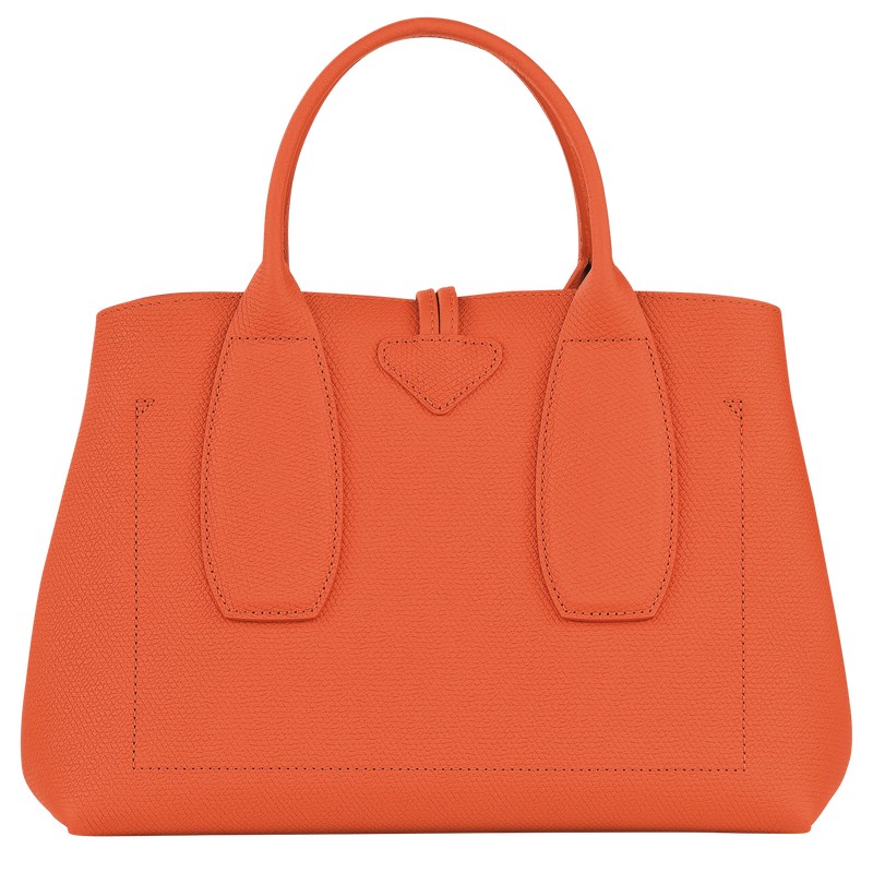 Longchamp Le Roseau M Handbag Oranje | JBPN52860