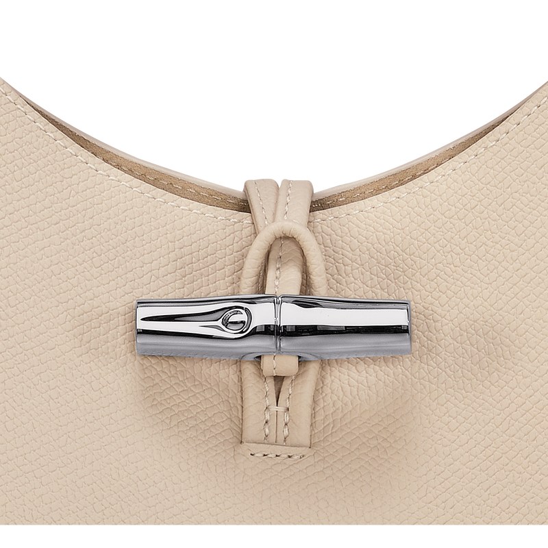 Longchamp Le Roseau M Hobo Bag Paper | MYFQ57280