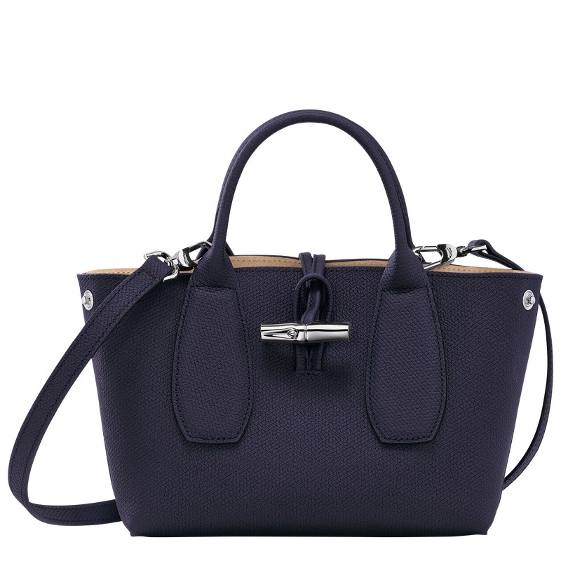 Longchamp Le Roseau S Handbag Bilberry | CLNA24736