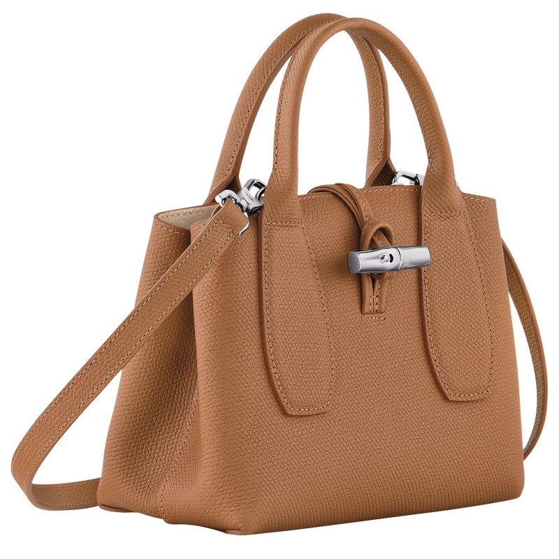 Longchamp Le Roseau S Handbag Natural | GSUM58321