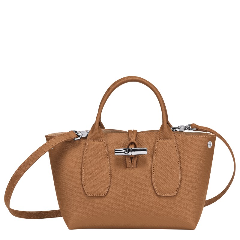 Longchamp Le Roseau S Handbag Natural | GSUM58321