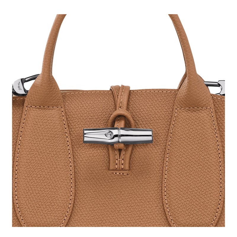 Longchamp Le Roseau S Handbag Natural | GSUM58321