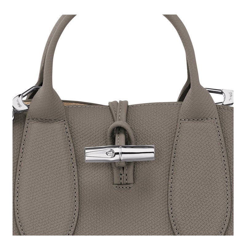 Longchamp Le Roseau S Handbag Turtledove | YPEG65407