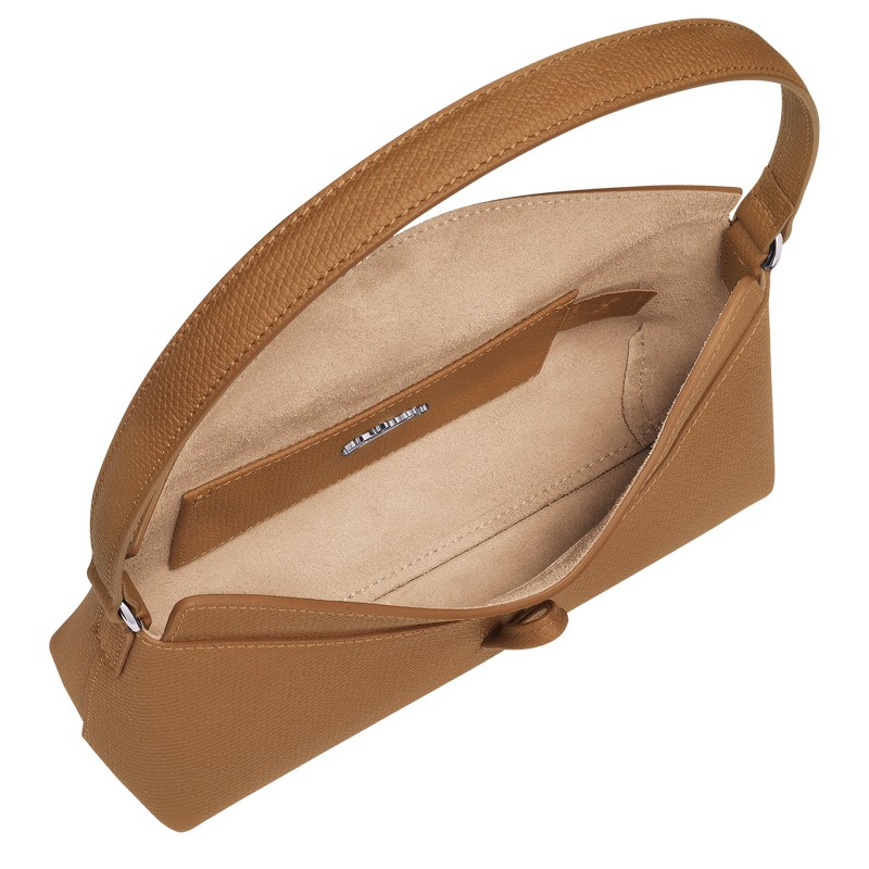 Longchamp Le Roseau S Hobo Bag Natural | NSPF71438