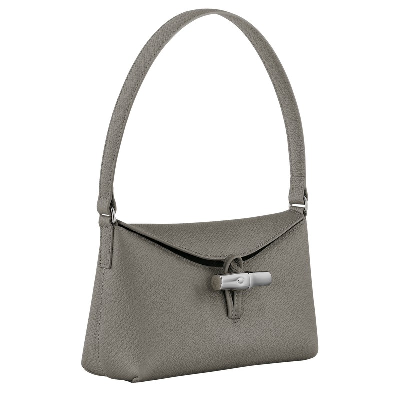 Longchamp Le Roseau S Hobo Bag Turtledove | COIF56342