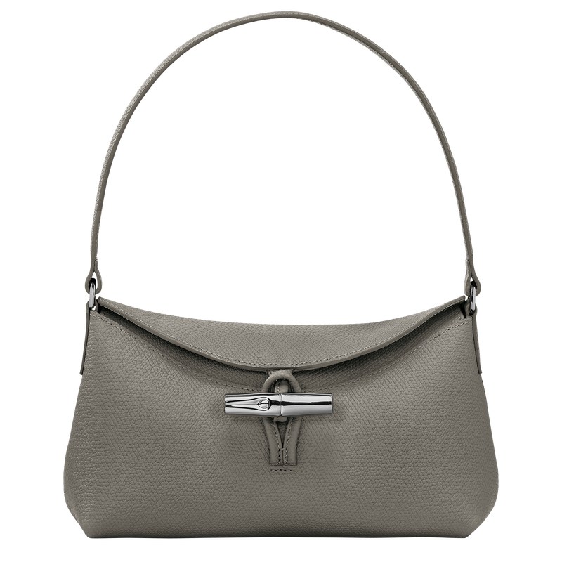 Longchamp Le Roseau S Hobo Bag Turtledove | COIF56342