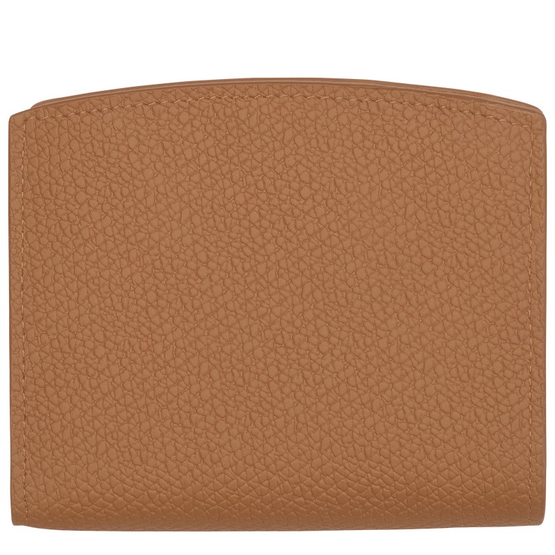 Longchamp Le Roseau Wallet Natural | IPSU97826