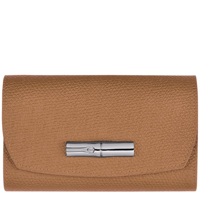 Longchamp Le Roseau Wallet Natural | NORE31892