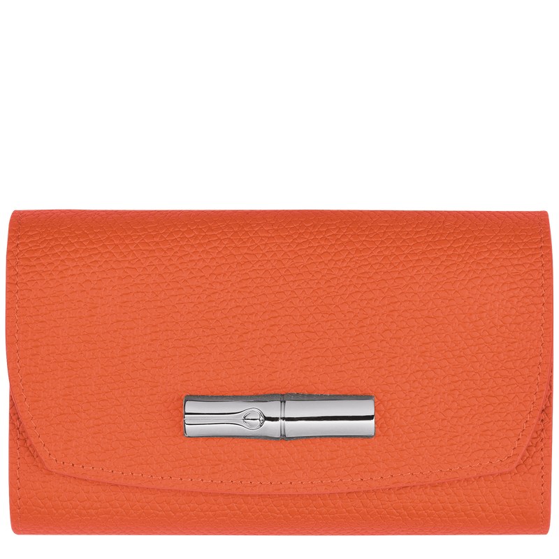 Longchamp Le Roseau Wallet Oranje | EAXO10249