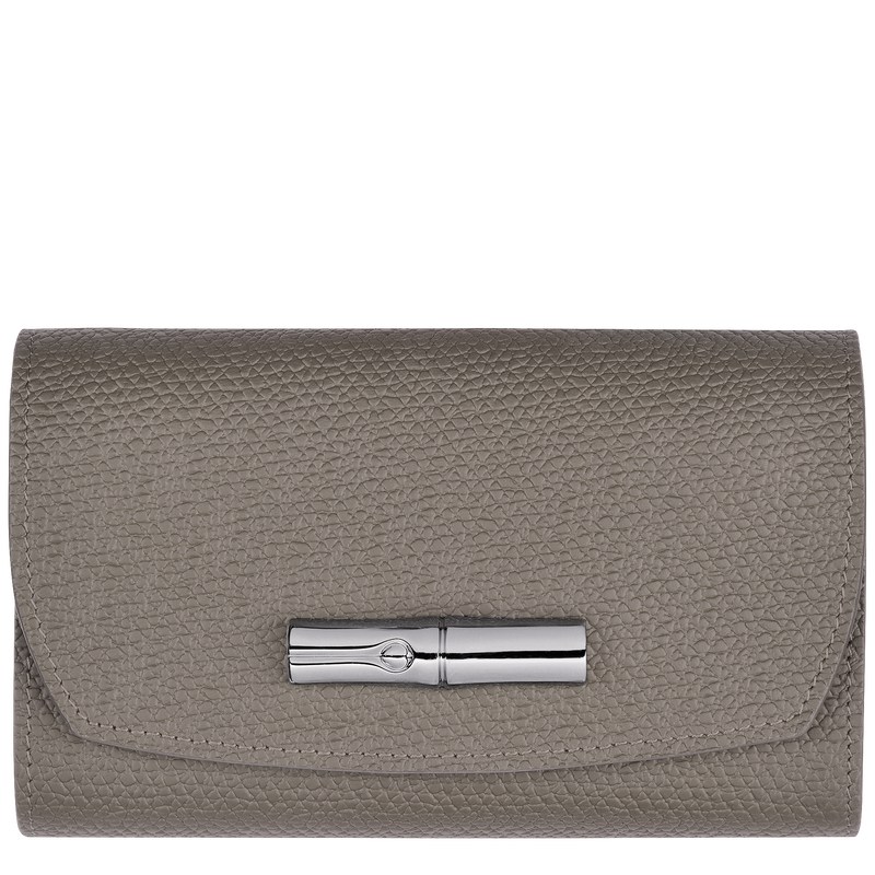 Longchamp Le Roseau Wallet Turtledove | LIMR21607