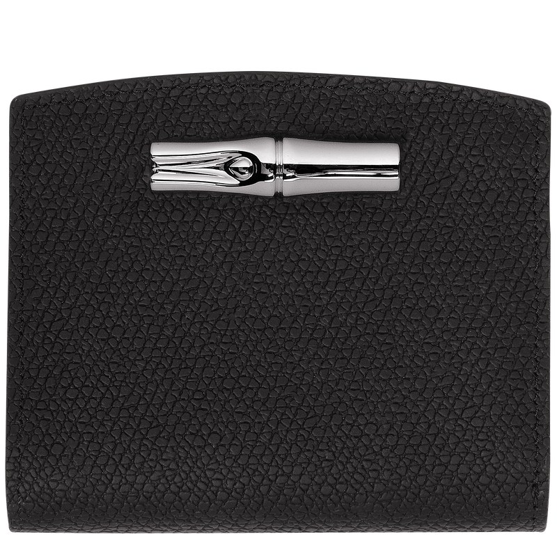 Longchamp Le Roseau Wallet Zwart | WGLI85921