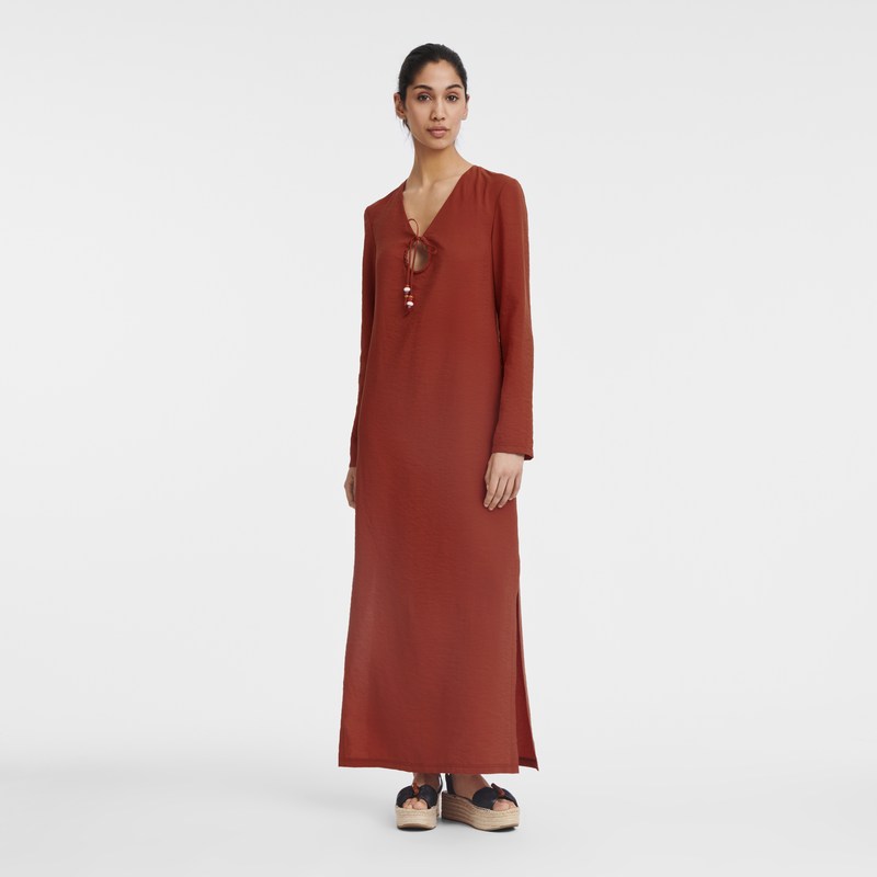 Longchamp Long Dress Sienna | DBCE60237