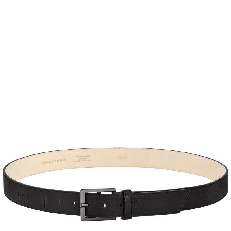 Longchamp Longchamp 3d Belt Zwart | UHYD05136