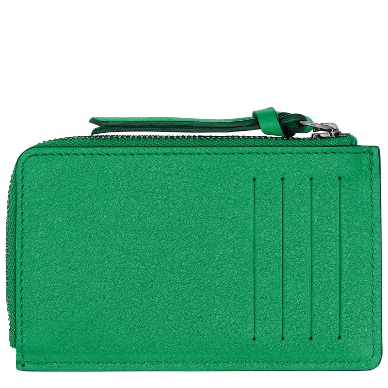 Longchamp Longchamp 3d Card Holder Groen | VPRX09683