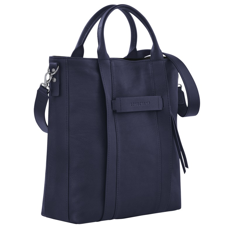 Longchamp Longchamp 3d L Tote Bag Bilberry | HXYV29516