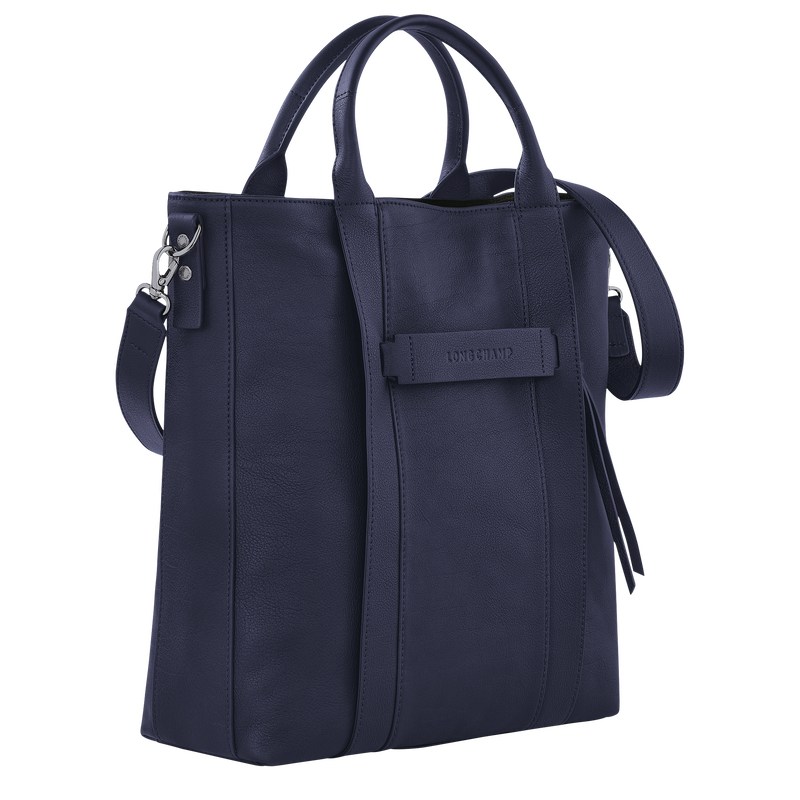 Longchamp Longchamp 3d L Tote Bag Bilberry | FIUZ94751