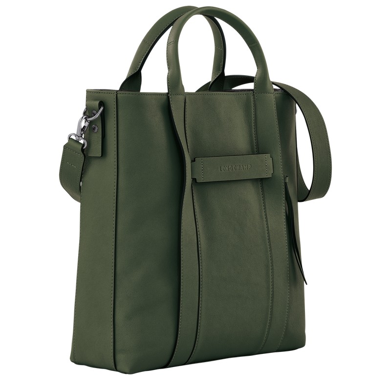 Longchamp Longchamp 3d L Tote Bag Khaki | VKQB04751