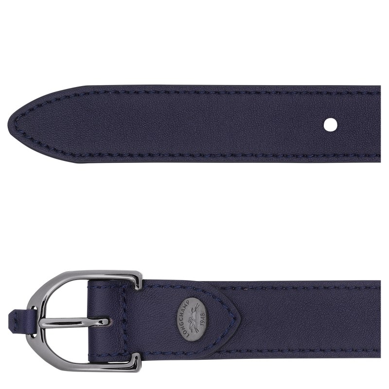 Longchamp Longchamp 3d Ladies' Belt Bilberry | ZMFU32640