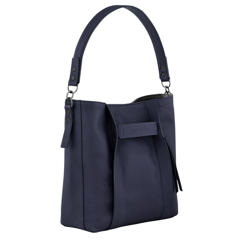 Longchamp Longchamp 3d M Hobo Bag Bilberry | IKFP32751