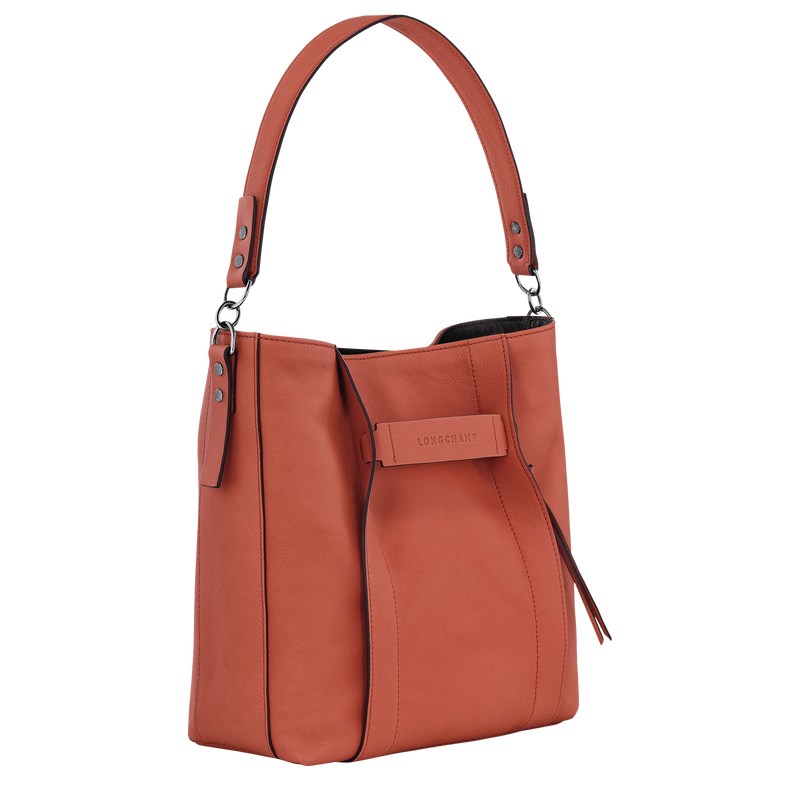 Longchamp Longchamp 3d M Hobo Bag Sienna | IPAV79825