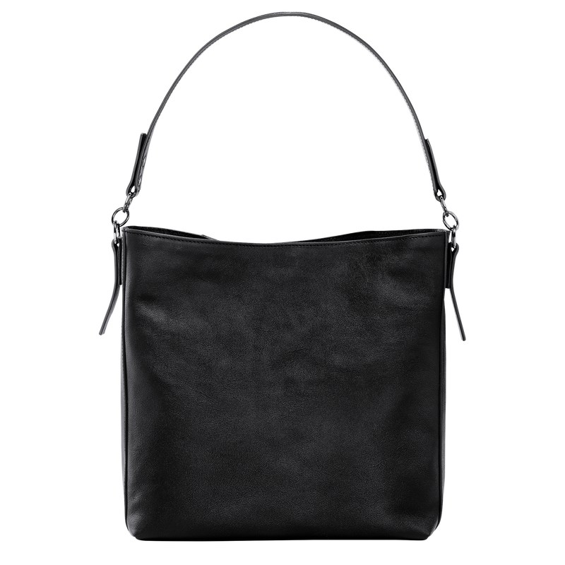 Longchamp Longchamp 3d M Hobo Bag Zwart | UXZT10465