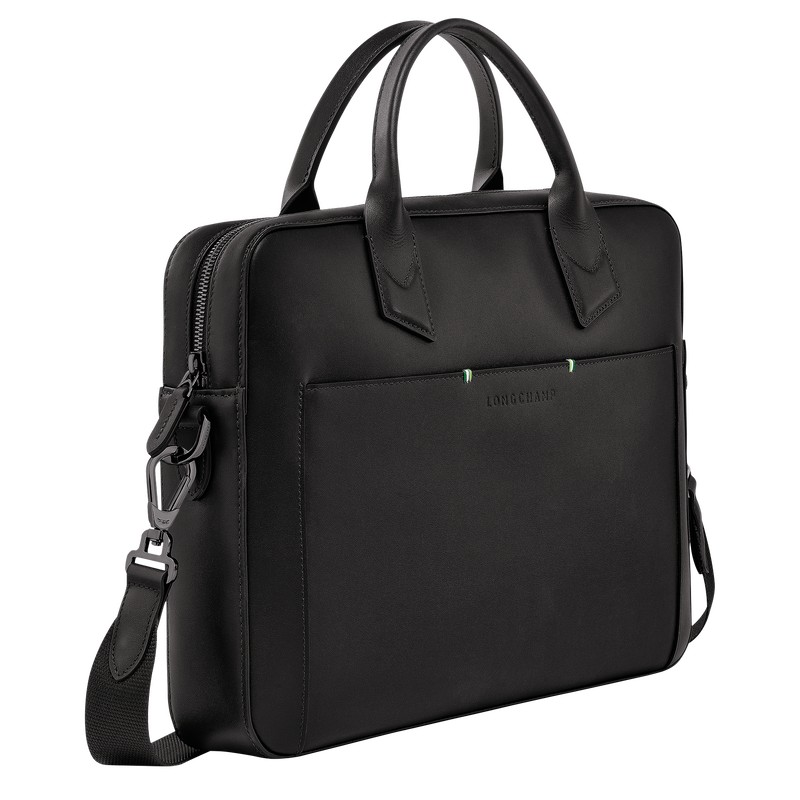 Longchamp Longchamp Sur Seine Briefcase Zwart | WCLJ26017